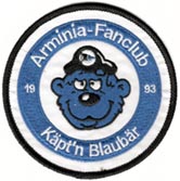 [b]Fan-Club Käptn Blaubär 1993[/b]
(gestickt, Auflage 100 Stück)