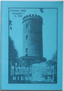 Im Schatten der Sparrenburg - Ausgabe 1
Herausgeber: Fantastic Blue
(Oktober 1998 / Auflage: 100 / 40 Seiten)
